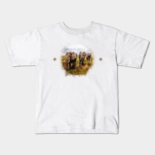 Nature finds expression in the beauty of colors Kids T-Shirt